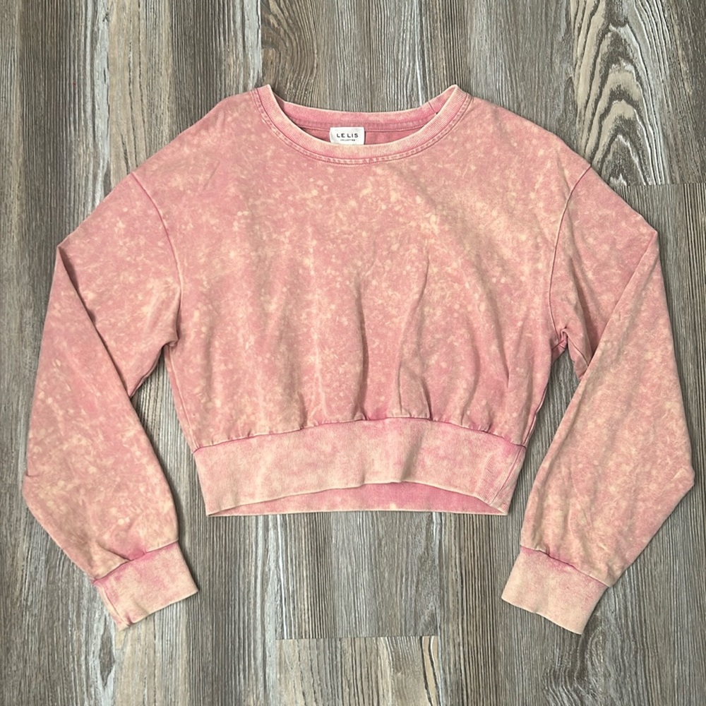 Lelis size large Cropped sweatshirt